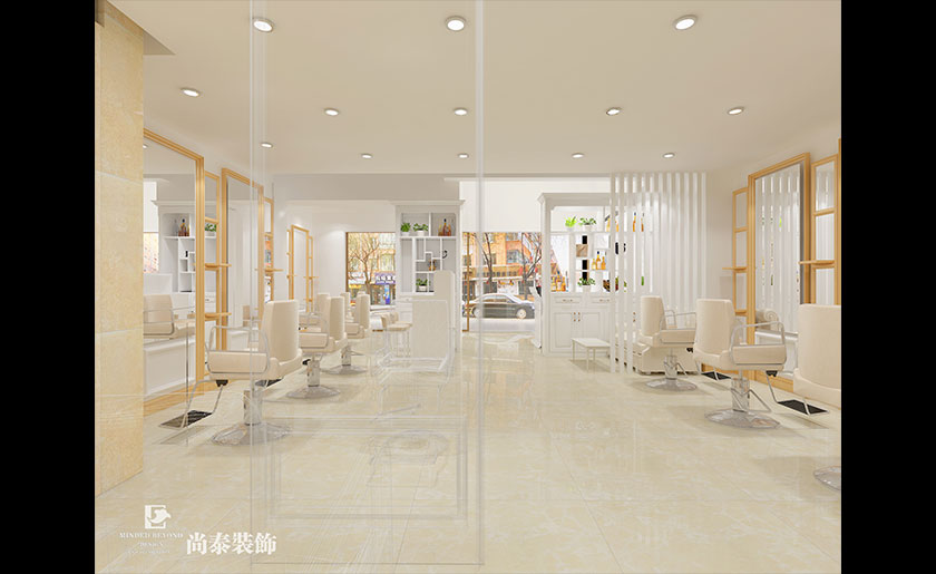 200m2 美容美發(fā)店裝修設(shè)計(jì) | 天意國(guó)際